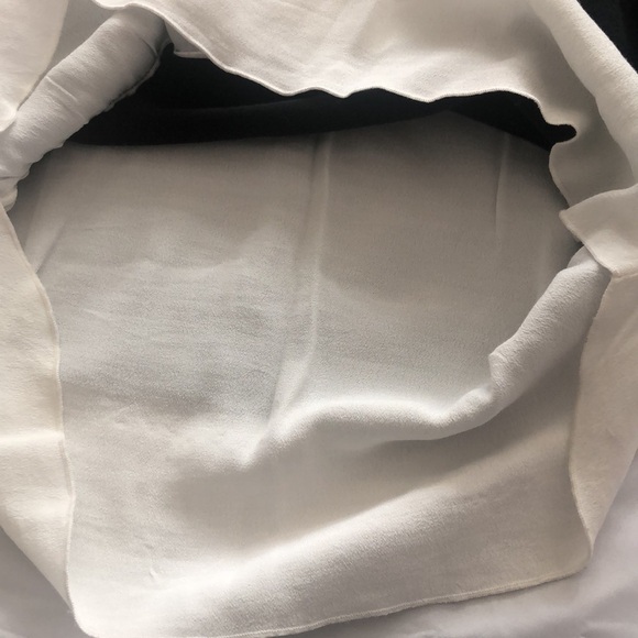 Anthropologie-Angel of the North-Black and Cream Twofer 3/4 Sleeve Sweater—Large - Picture 12 of 13